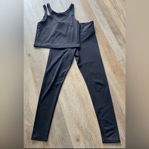 H&M Move girls tank and legging sport set - 8/10